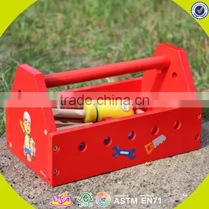 2017 Wholesale Kids Wooden Toy Tool Set Diy Baby Wooden Toy Tool Set New Design Children Wooden Toy Tool Set W03D035 thumbnail-6