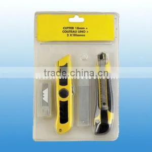 3 Pcs Easy Cut Auto-retractable Knife Cutter Set UK135 thumbnail-1