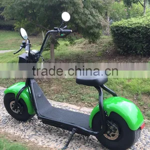 2016 Citycoco Electric Harley Style Adult Electric Scooter 2 Wheels Electric Motorcycle thumbnail-1