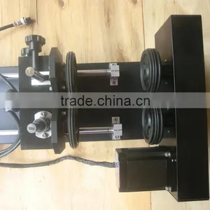 4 Wheel Roller Type Rim-drive Laser Rotary Fixture Attachment Rotation Axis for Cylinrical Object in CO2 Laser Engraver thumbnail-3