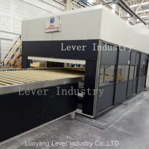 Double Curvature Glass Tempering Furnace for Automotive Backlite / Rear Glass thumbnail-1
