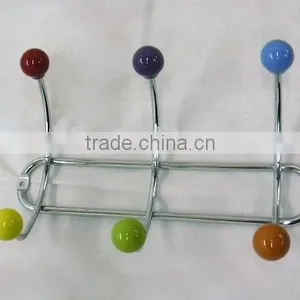 Hot Selling Short Hook Hanger, Wall Metal Clothes Hanger Hook thumbnail-5