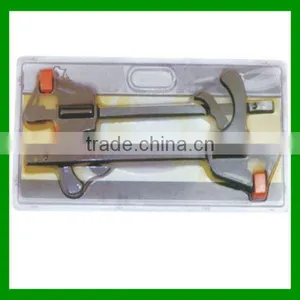 2PCS Woodworker Clamp, Ratchet Bar Clamp Woodworking Clamps, One Handed Quick Ratchet Bar Clamp Spreaders thumbnail-1