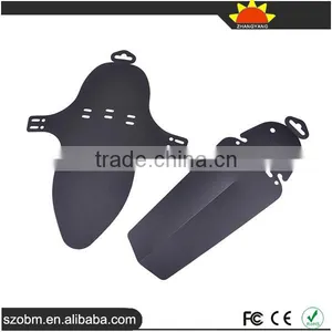 Wholesale Black Color Plastic Mountain Bike Mudguard Bicycle Fender thumbnail-4