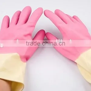 Home Furnishing Dish Washing Gloves Natural Latex Gloves thumbnail-1
