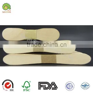 Hot Stamp Handled Round Wooden Ice Cream Spoon thumbnail-6