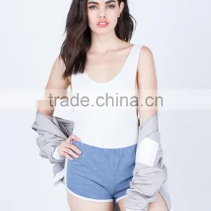 Dri Fit Shorts Wholesale Super Soft Cotton Spandex Striped Sporty Microfiber Softball Shorts Women thumbnail-4