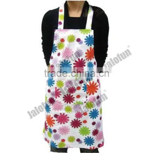 Custom Christmas Colorful Kitchen Cooking Cotton Blend Printing Apron thumbnail-2