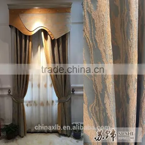 TOP ONE Curtain Factory First -class Quality Creative Designs Jacquard Sheer Blackout Embroidery Curtain thumbnail-6