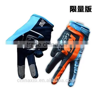 Mountain Bike Riding Silicone GEL Gloves for Women Men thumbnail-1