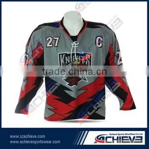 Physical Team Set Hockey Jerseys/ League Ice Hockey Shirts CA/cheap Custom Team Hockey Pants thumbnail-2