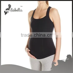Maternity Wear Singlet Casual Wear for Pregnant With Racer Back Design thumbnail-1