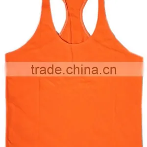 Promotional y Back Mens Tank Top/ Custom Sportswear Tank Top Made in China/ Wholesale China Manufacturer Tank Top thumbnail-4