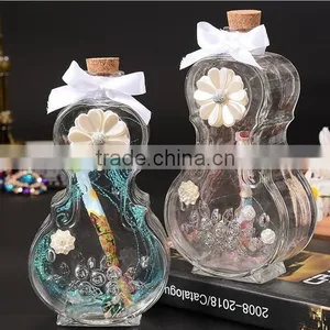 Mix Size Eiffel Tower Shape Glass Wishing Bottles Hot Sales Wooden Cork Wishing Bottles With Small Eiffel Tower Pendant thumbnail-6