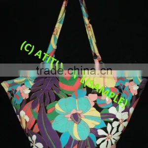 COTTON CANVAS HANDBAGS thumbnail-1