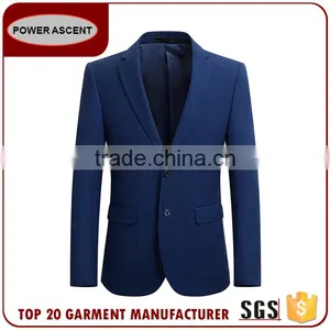 Oem Design Blue Custom Blazer Men Casual Latest Suits Jacket In Fashion thumbnail-1