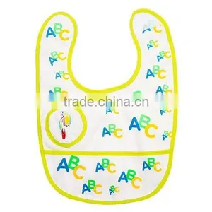 Absorbable Eco-friend Cotton Baby Bibs Printing for Promotion thumbnail-2