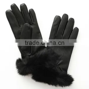 Leather Fashion Gloves Pakistan thumbnail-4