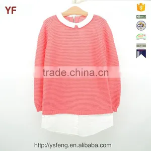 Fabric Knit Girl Designs Kids Knitting Sweater Patterns thumbnail-1