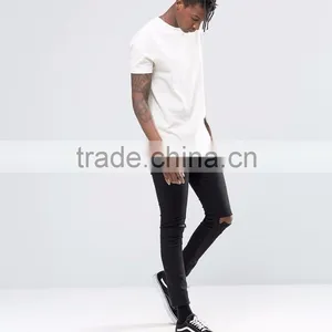 2017 Guangzhou Shandao Factory Price Trendy Custom Your Own Design 180g 100% Cotton O-Neck Short Sleeve Plain White T-Shirts thumbnail-4