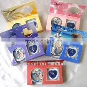 Fashion Jewelry Details About 50 Set Wish Pearl Necklace Set Oyster Drop Pendant Free Shipping By China Post thumbnail-1