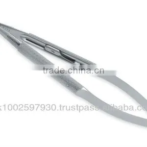 Reill Micro Needle Holder, German Stainless Steel Needle Holder, High Quality Vascular Surgical Instruments thumbnail-1