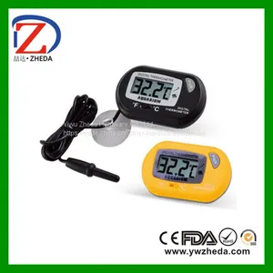 ZD-F006 Plastic Mini Aquarium Thermometer Lcd Digital thumbnail-1