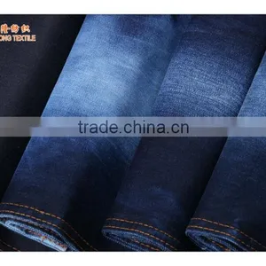 Wholesale 100% Rope Dye Cotton Jersey Knitted Denim Fabric thumbnail-1