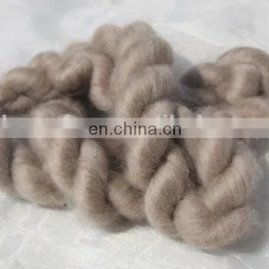 Factory Selling Competitive Price Mongolian Cashmere Fiber Tops Brown 16.5mic/44-46mm thumbnail-1
