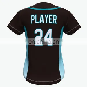 Fabulous Custom Modern Team Light Weight Custom Baseball Crossing Jersey thumbnail-3