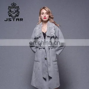 Mongolian Women Jackets And Blazers Double-Sided Cashmere Coat thumbnail-6