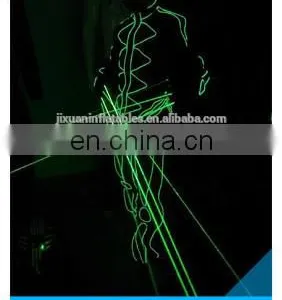 RGB el Wire Dance Costume el Wire Glasses With Green Color Laser Gloves thumbnail-1