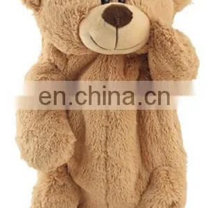 Cheap Custom Stuffed Brown Bear Plush Teddy Backpack Bag thumbnail-3