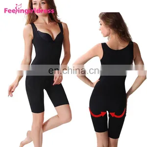 High Quality Feminique Black Slimming Women Shapewear 4Xl Body Shaper thumbnail-1