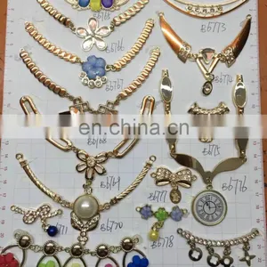2016 Summer Design Decoration Rhinstone Pendant Necklace thumbnail-5