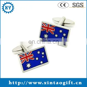 2014 High Quality Custom Country Flag Cufflink Metal Cufflink thumbnail-1
