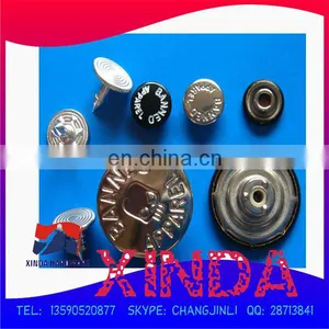 Latest Design High Quality Custom Metal Jeans Buttons and Rivets thumbnail-1