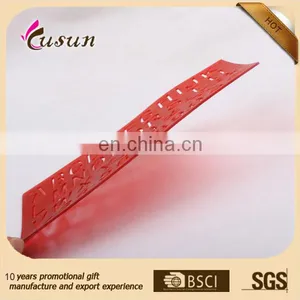 Fancy Plastic Letter Stencil Ruler With EN71 Testing Passed & OEM Colors thumbnail-2