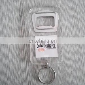 2015 China Plastic Acrylic Souvenir Bottle Opener Custom Keychain thumbnail-6