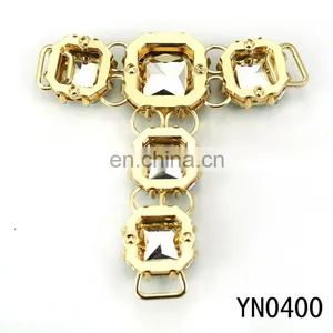 Classic Design Shoe Rhinestone Accessory Chains thumbnail-3