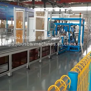 Automatic Busbar Fabrication Equipment For 2 Piece Type Busbar Clamp And Riveting thumbnail-2