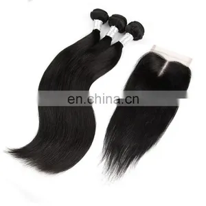 Natural Color Straight Hair 100% Virgin Unprocessed Human Hair Buyers Of Usa thumbnail-5