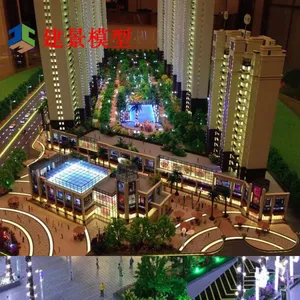 Scale Model Building / Handmade Building Model / Glass Building Models thumbnail-3