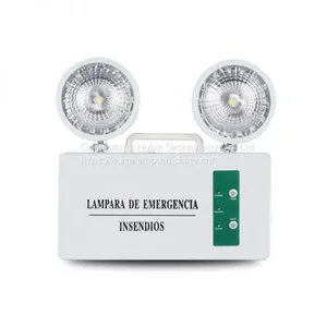 China Wholesale LED Light Emergency Lighting Two Head Emergency Light thumbnail-1