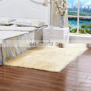 OEM Shape Faux Fur Rug thumbnail-1