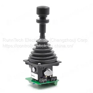 RunnTech 1 Axis Friction Hold +/-10V Analog Output Joystick for Proportional Control thumbnail-1