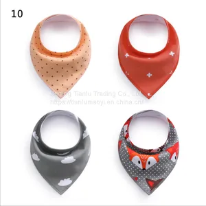 Saliva Towel Baby Bib Triangle Towel Mother and Baby Products thumbnail-3