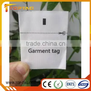 Rectangle Cotton Clothing Woven Labels/woven Tags thumbnail-1