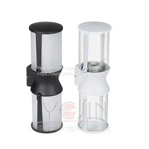 Clear Frosted Glass Shades Wall Light Outdoor Viewing Light Outside Light E27 Outdoor Lighting Manufacturer thumbnail-2