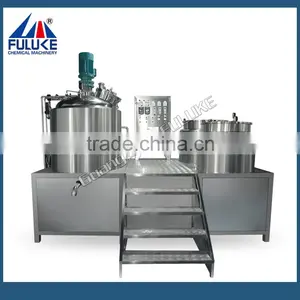 Cosmetic Products Fixed Vacuum Emulsifying Machine thumbnail-1